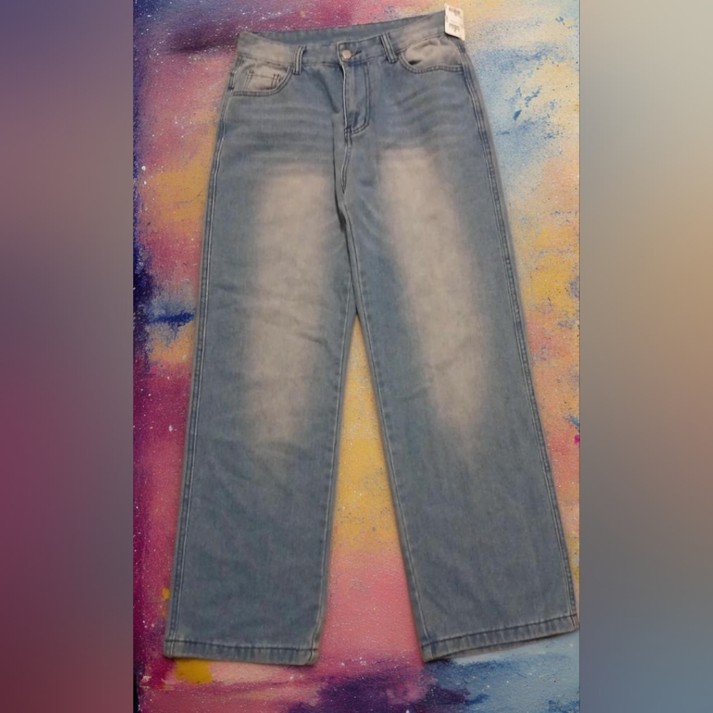 Wide Leg Jeans Pre Loved Size 12